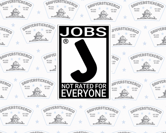 JOBS sticker