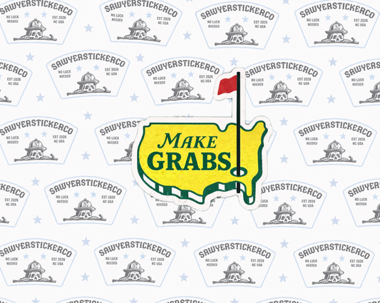 Make grabs sticker